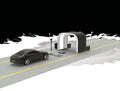 CXS inspection lane showing arch, undercarriage, tread and sidewall scanners